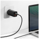 Зарядний пристрій Baseus 2xUSB 65W GaN (USB-C+USB-A) black (CCGAN2L-B01)