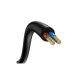 Зарядний пристрій Baseus 2xUSB-C 65W + 2xUSB GaN + cable USB-C to USB-C 100W 1.0m black (CCGP040101)