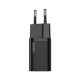 Зарядний пристрій Baseus Super Si Quick Charger 1C 25W Black (CCSP020101)