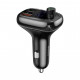 FM модулятор Baseus T typed S-13 Bluetooth MP3 car charger Black (CCTM-B01)