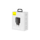 Зарядний пристрій Baseus Compact Quick Charger U+C 20W EU Black (CCXJ-B01)