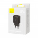 Зарядний пристрій Baseus Compact Charger 2U Black (CCXJ010201)