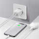 Зарядний пристрій Baseus Compact Charger 2U White (CCXJ010202)