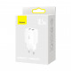 Зарядний пристрій Baseus Compact Charger 2U White (CCXJ010202)