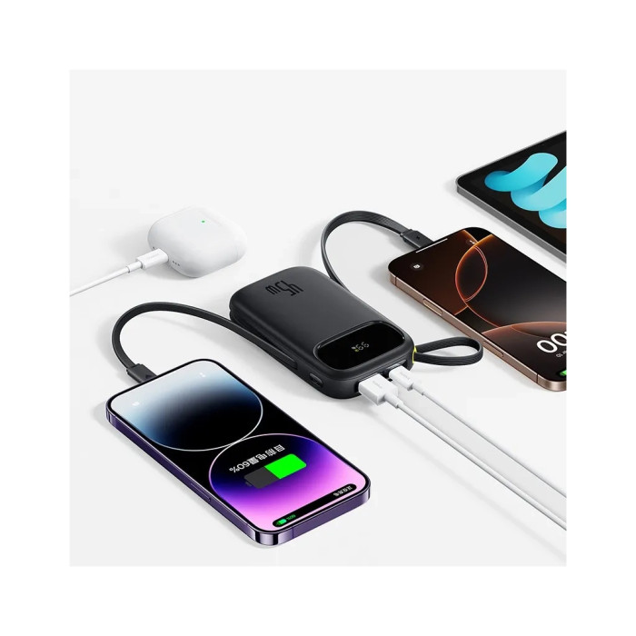 Батарея універсальна Baseus EnerFill FC31 Qpow 3 20000mAh 45W PD/3.0 QC/4.0 Black (E0028D00)