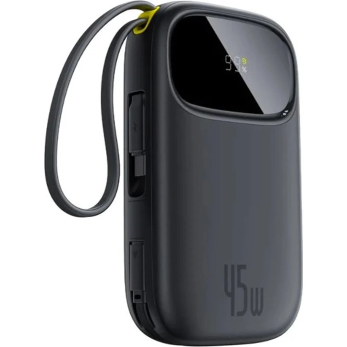 Батарея універсальна Baseus EnerFill FC31 Qpow 3 20000mAh 45W PD/3.0 QC/4.0 Black (E0028D00 / P10082105123-00)