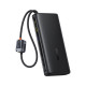 Батарея універсальна Baseus 25000mAh EnerFill FC41 145W Digital Display Built-in Dual USB-C Cable (E0028H03)