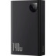 Батарея універсальна Baseus Adaman Metal Digital Display 24000mAh 140W, Black (P10021508113-00) (P10021507112-02 / P10021508113-00)