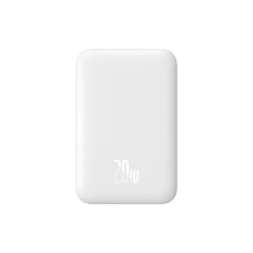 Батарея універсальна Baseus Airpow 6000mAh 20W Mag White (P10022807213-00)