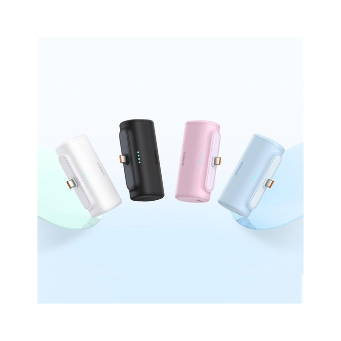 Батарея універсальна Baseus Compact 4900mAh 20W Lightning, Black (PPWC05I) (P10068304112-00)