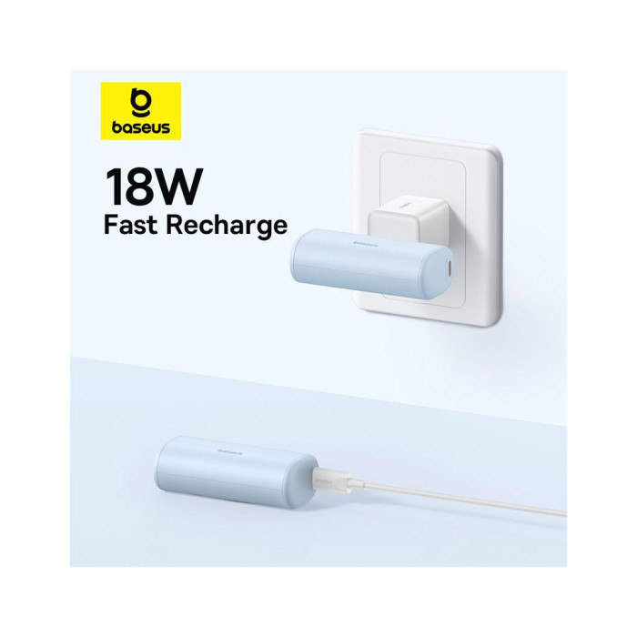 Батарея універсальна Baseus Compact 4900mAh 20W Lightning, White (PPWC05I) (P10068304212-00)