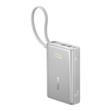Батарея універсальна Baseus PicoGo 10000mAh 45W PD, QC, Galaxy Natural Titanium (P10076803853-00)
