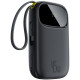 Батарея універсальна Baseus EnerFill FC31 20000mAh 45W, Digital Display, Cosmic Black (P10082105123-00)