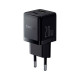 Зарядний пристрій Baseus Palm Fast Charger C+U 20W black (P10111608113-00)
