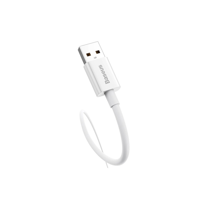 Дата кабель USB 2.0 AM to USB-C 1.0m Superior Fast Charging 100W moon white Baseus (P10320102214-01)