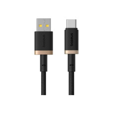 Дата кабель USB AM to USB-C 2.0m 60W black/gold Baseus (P10377802U01-02)