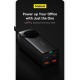 Зарядний пристрій Baseus AC + 2xUSB-C 100W + 2xUSB + cable USB-C to USB-C 100W 1.0m black (PSZM000401)