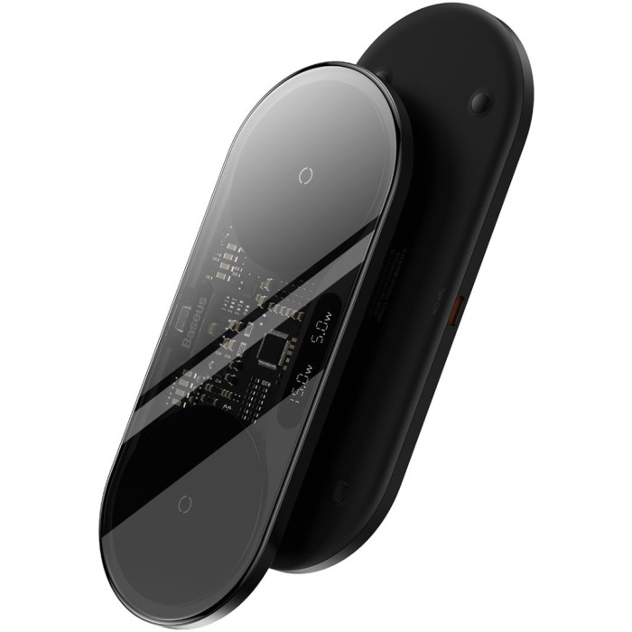 Зарядний пристрій Baseus 20W Digital LED Display (WXSX010101)