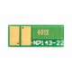 Чип для картриджа HP CLJ M252/277, CF401A/X, 2.3K Cyan BASF (BASF-CH-CF401X)