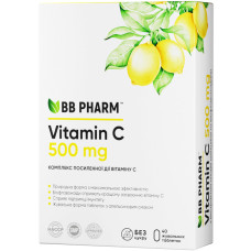Вітамінно-мінеральний комплекс BB Pharm BB Pharm жувальні таблетки Vitamin C, 40шт (7640162329033)
