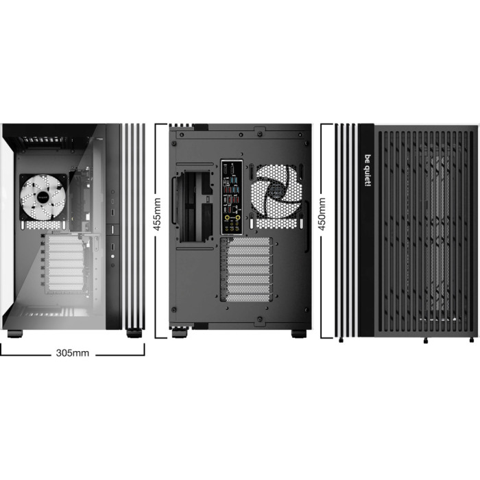 Корпус для ПК Be quiet! LIGHT BASE 600 LX чорний (BGW67)