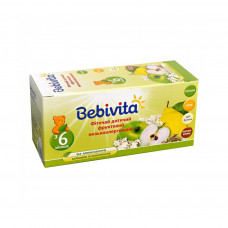 Дитячий чай Bebivita фруктовий нізкоаллергенний, 30 г (1424122)
