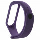Ремінець до фітнес браслета BeCover Silicone для Xiaomi Mi Band 3/4 Purple (704129)