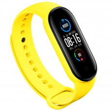 Ремінець до фітнес браслета BeCover Silicone для Xiaomi Mi Smart Band 5 Yellow (705073)