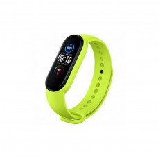 Ремінець до фітнес браслета BeCover Silicone для Xiaomi Mi Smart Band 5/6/7 Lime (705433)