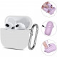 Чохол BeCover Silicon для Apple AirPods (3nd Gen) White (707184)