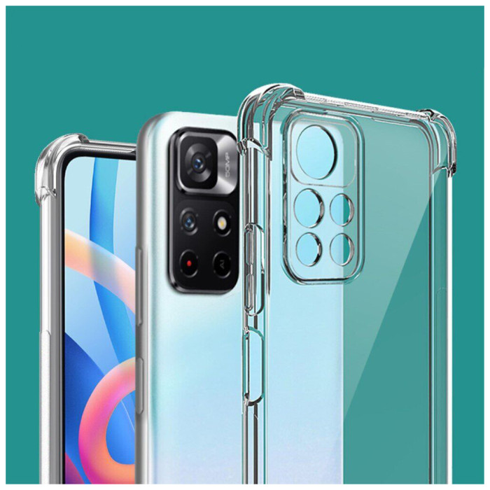 Чохол до мобільного телефона BeCover Anti-Shock Xiaomi Poco M4 Pro 5G / Redmi Note 11T 5G Clear (707198)