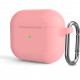 Чохол BeCover Silicon для Apple AirPods (3nd Gen) Grapefruit-Pink (707231)