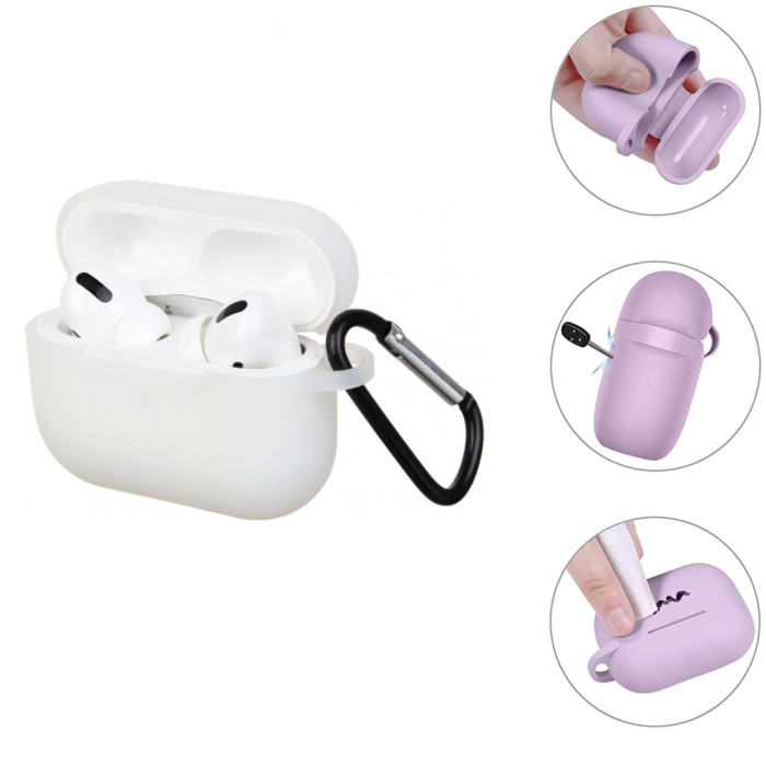 Чохол для навушників BeCover Silicon для Apple AirPods (3nd Gen) Transparancy (707232)