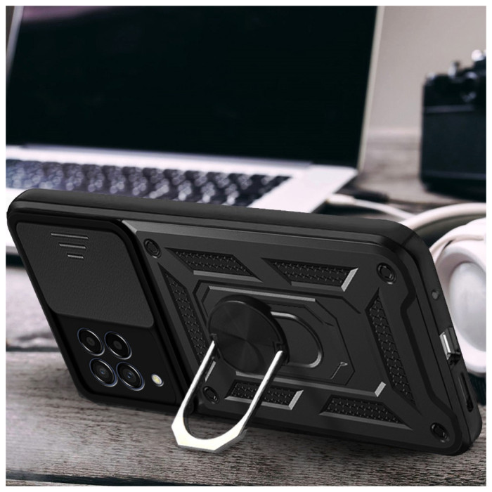 Чохол до мобільного телефона BeCover Military Samsung Galaxy M33 SM-M336 Black (707387)