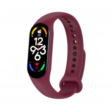 Ремінець до фітнес браслета BeCover Silicone для Xiaomi Mi Smart Band 7 Red Wine (707491)