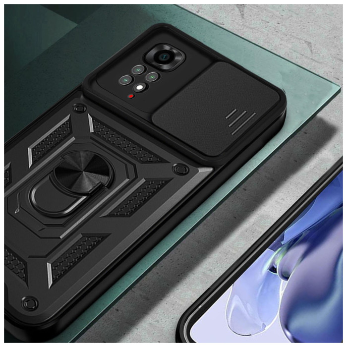 Чохол до мобільного телефона BeCover Military Xiaomi Redmi Note 11 4G/10 2021/10 2022 Black (708227)