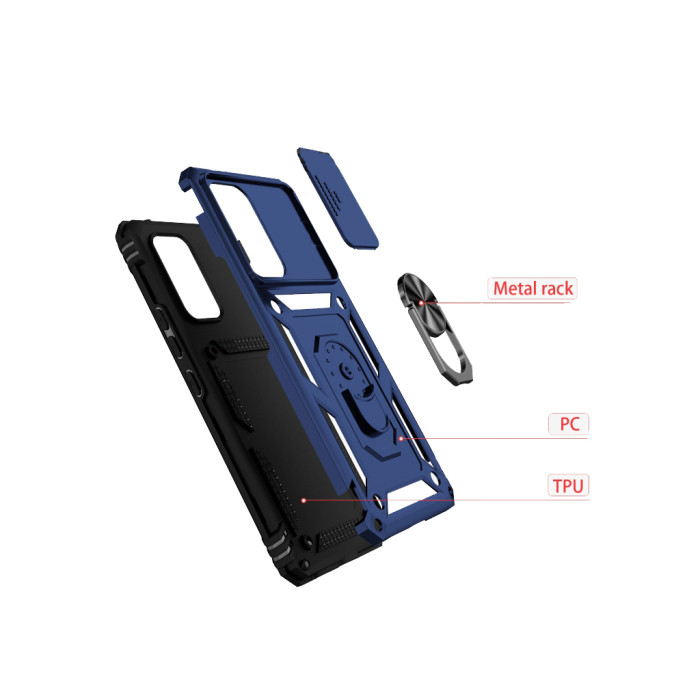 Чохол до мобільного телефона BeCover Military Google Pixel 7 Blue (708827)