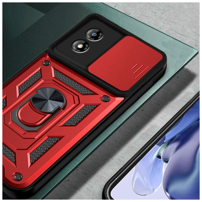 Чохол до мобільного телефона BeCover Military Motorola Moto E13 Red (709104)