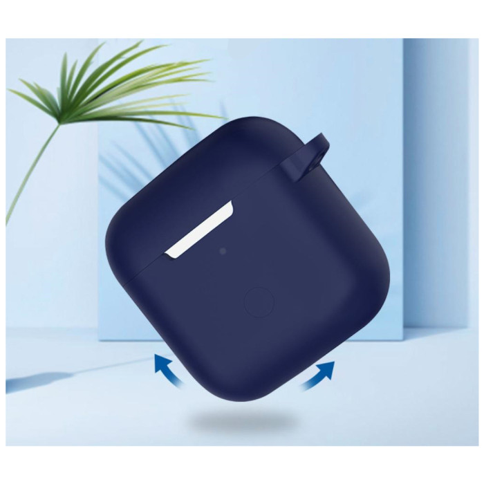 Чохол для навушників BeCover Silicon для Xiaomi Redmi Buds 3 Deep Blue (709572)
