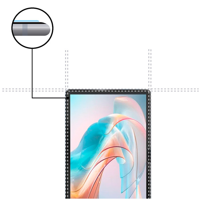 Скло захисне BeCover Oscal Pad 13 10.1