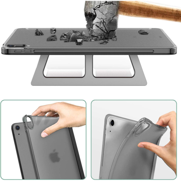 Чохол до планшета BeCover Tri Fold Hard Apple iPad Air (4/5) 2020/2022 10.9