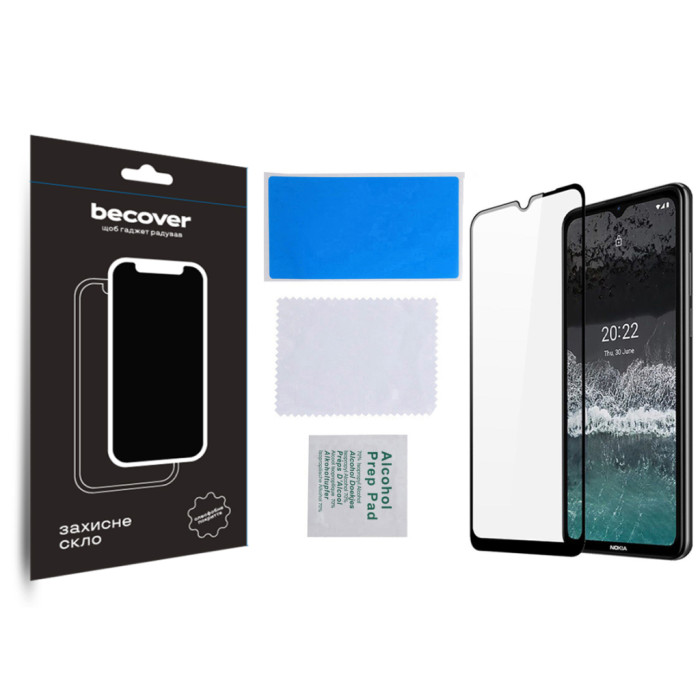 Скло захисне BeCover Nokia C21 Black (709741)