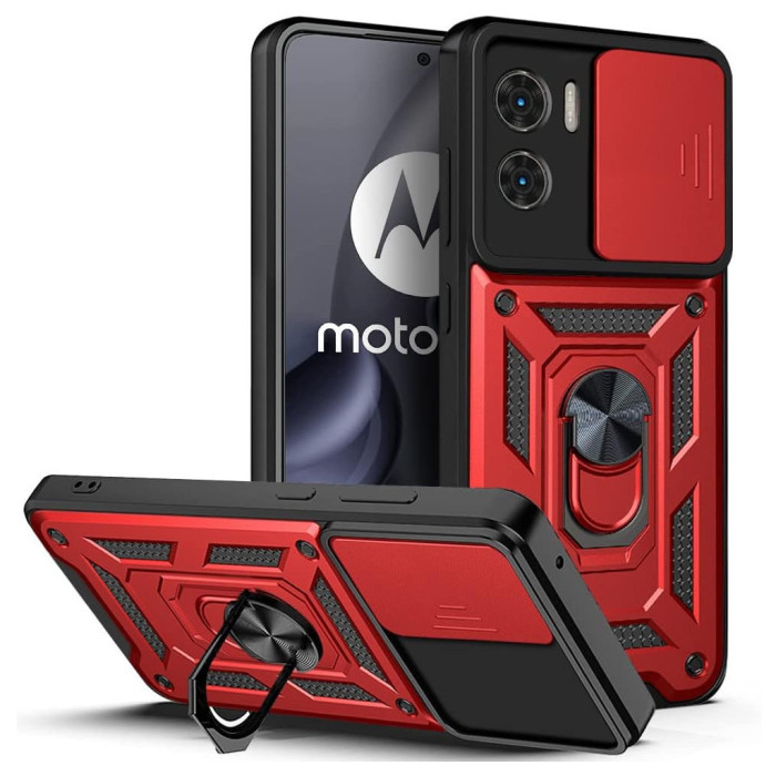 Чохол до мобільного телефона BeCover Military Motorola Moto E22/E22i Red (709981)