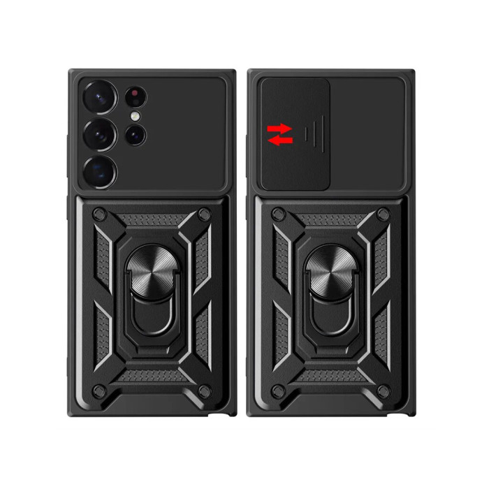 Чохол до мобільного телефона BeCover Military Samsung Galaxy S23 Ultra SM-S918 Black (709998)