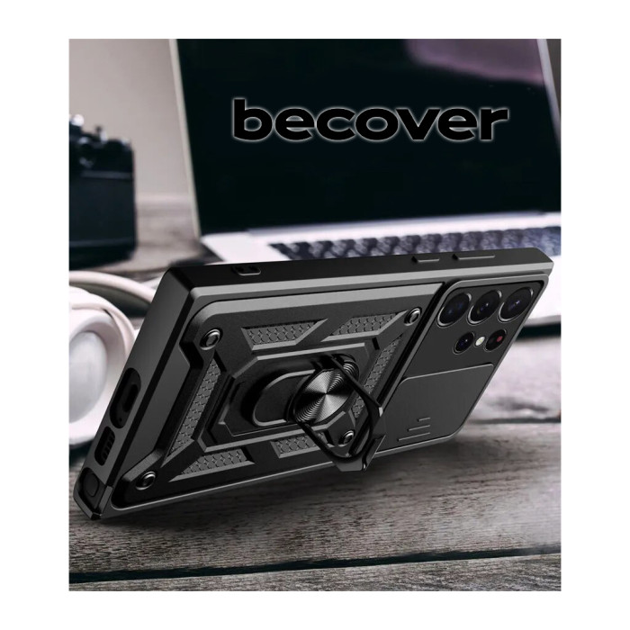 Чохол до мобільного телефона BeCover Military Samsung Galaxy S23 Ultra SM-S918 Black (709998)