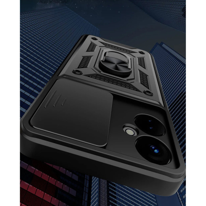 Чохол до мобільного телефона BeCover Military Tecno Spark 9 Pro (KH7n) Black (710006)