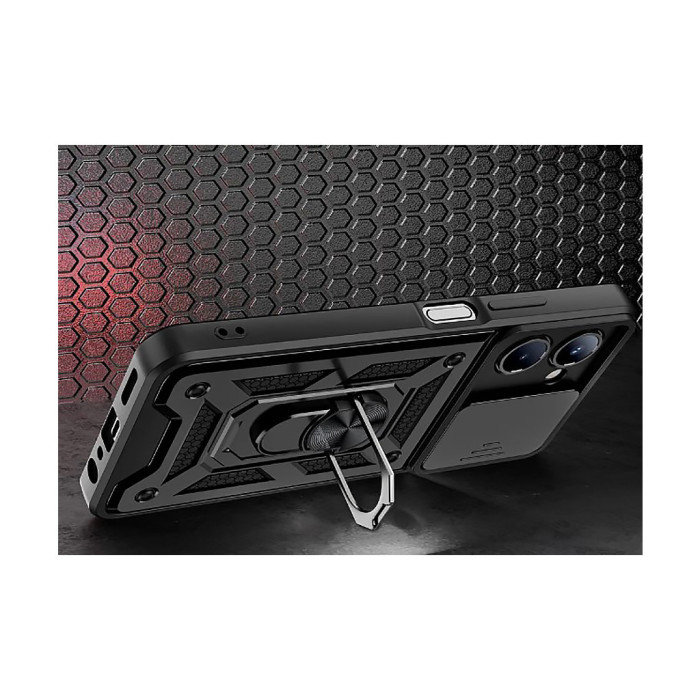 Чохол до мобільного телефона BeCover Military Vivo Y36 4G/Y36 5G Black (710025)