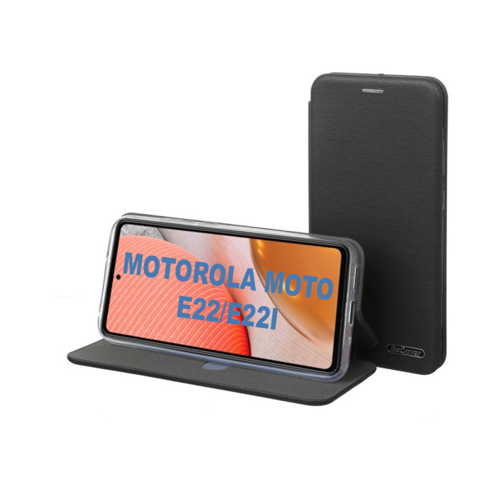 Чохол до мобільного телефона BeCover Exclusive Motorola Moto E22/E22i Black (710240)