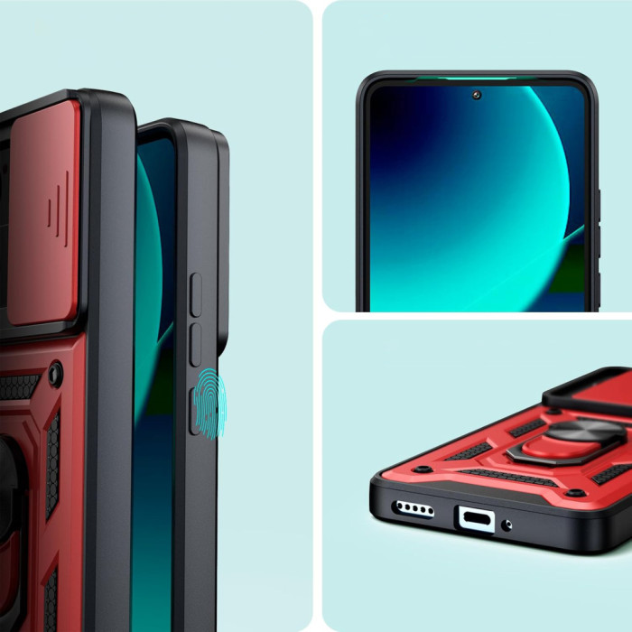 Чохол до мобільного телефона BeCover Military Xiaomi 13T/13T Pro Red (710560)