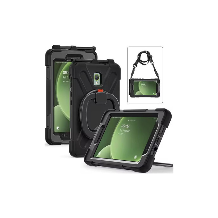 Чохол до планшета BeCover Heavy Duty Case With Stand Holder Samsung Galaxy Tab Active 5 SM-X306B 8